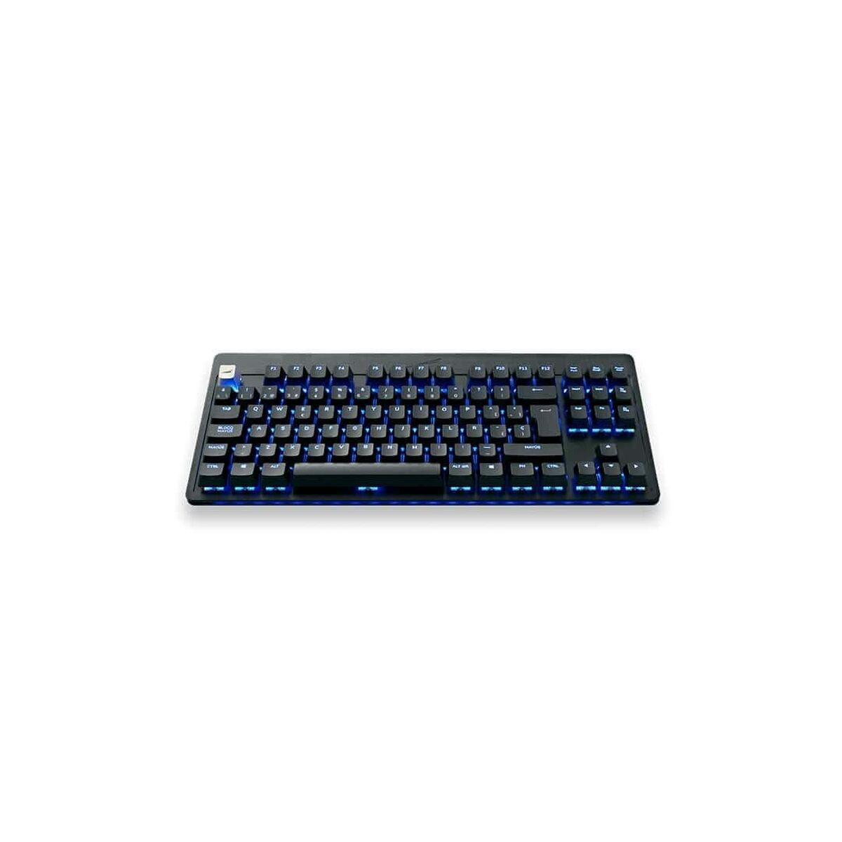 Tastatur Mountain Everest Core Black Rgb Sort Engelsk