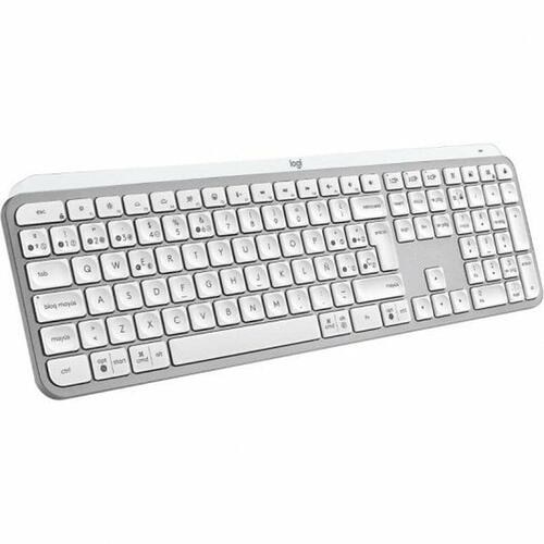 Trådløst tastatur Logitech MX Keys S Spansk qwerty Hvid