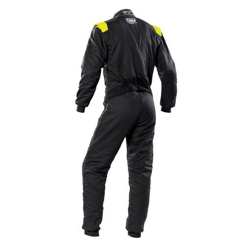 Racer jumpsuit OMP FIRST-S Sort/Gul 44