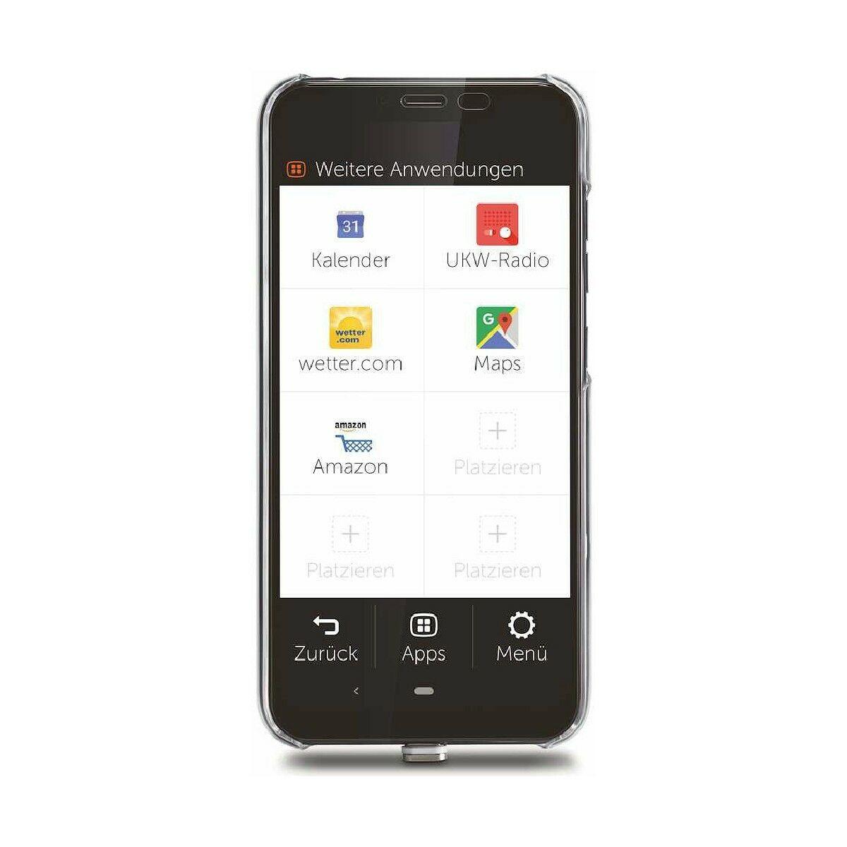 Smartphone Gigaset Gs195ls Spreadtrum Sc9863a Arm Cortex A55 2 Gb Ram 32 Gb Sort