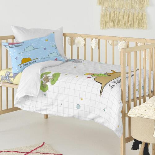 Dynebetræk sæt Le Petit Prince Imagination Multifarvet Vugge til baby 2 Dele
