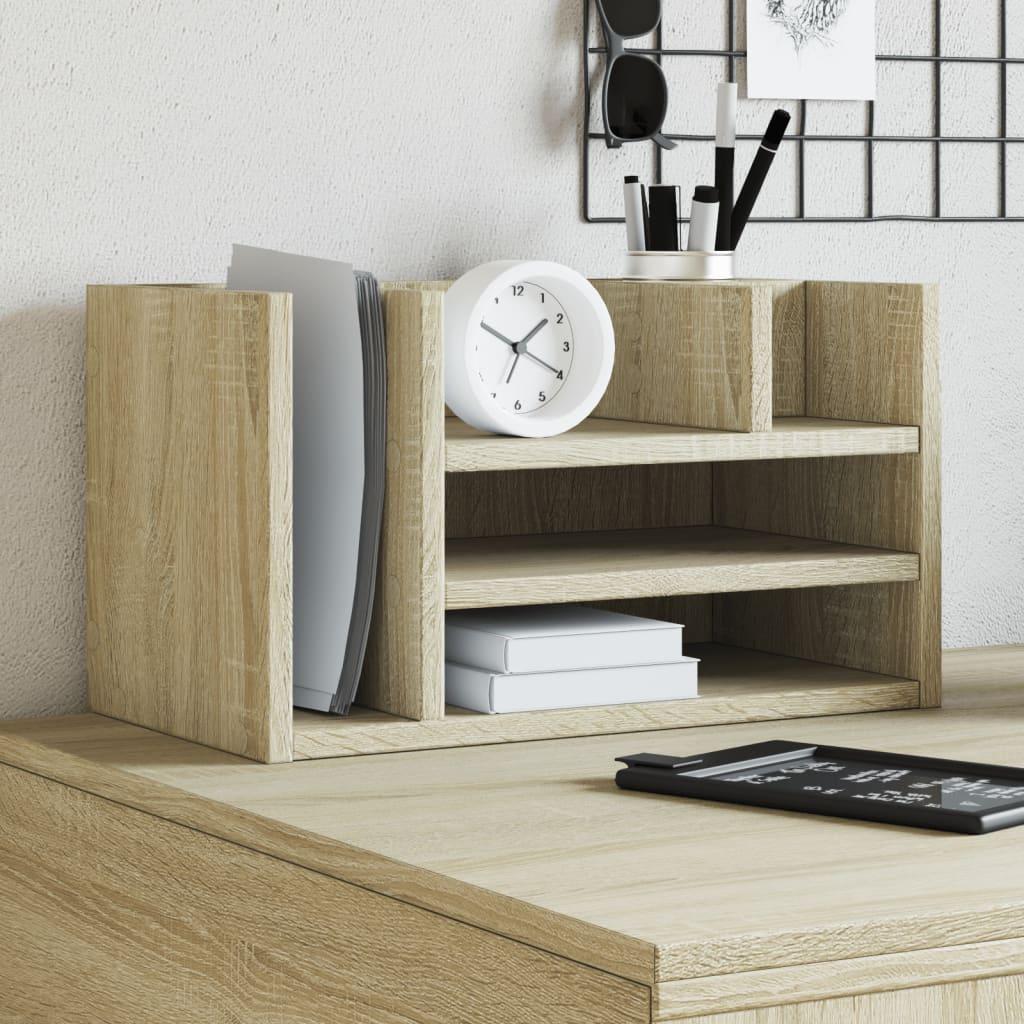 Dueslag Til Skrivebord 44 5x24x25 Cm Konstrueret Træ Sonoma Eg