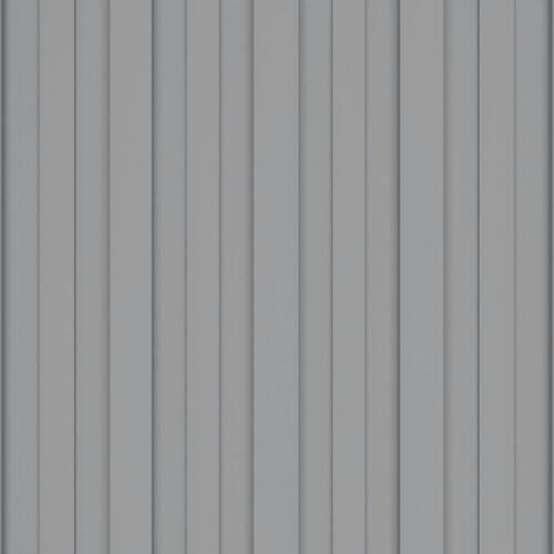 Tagplader 12 stk. 80x45 cm galvaniseret stål grå