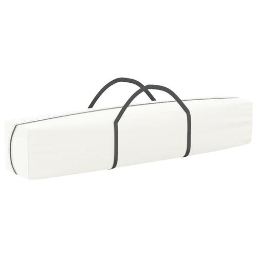 Foldbart festtelt 2x2 m hvid