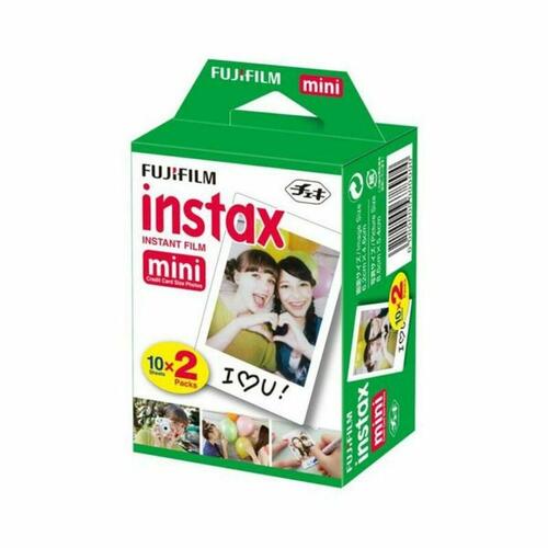 Fujifilm Instax Mini film - 2×10 billeder (hvid ramme)