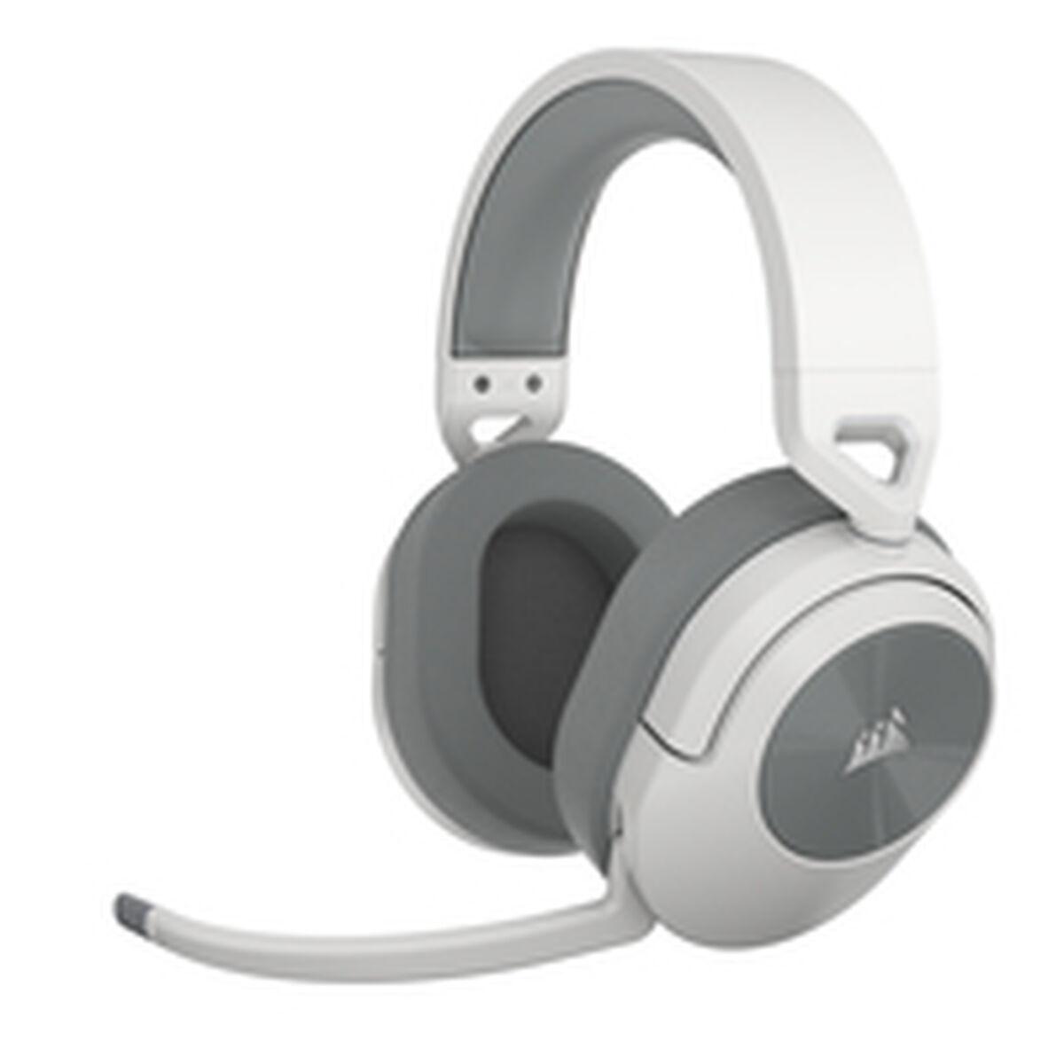 Bluetooth Headset Med Mikrofon Corsair Hs55 Wireless Hvid