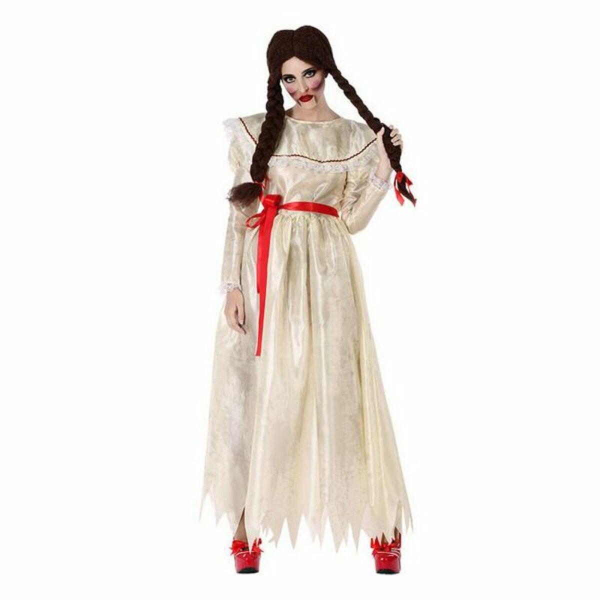Kostume til voksne Besat pige Hvid (1 stk) M/L