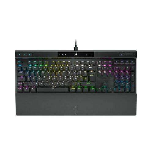 Tastatur Corsair K70 Spansk qwerty Sort