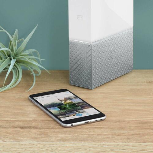 NAS-netværkslagring Western Digital My Cloud Home Sort Grå