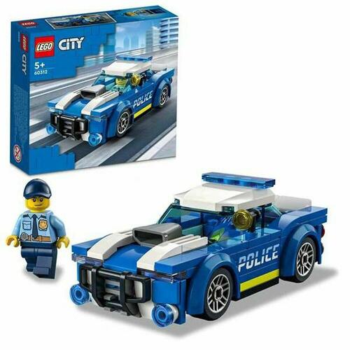 Playset Lego 60312 Police Car 60312 Blå Hvid (94 stk)