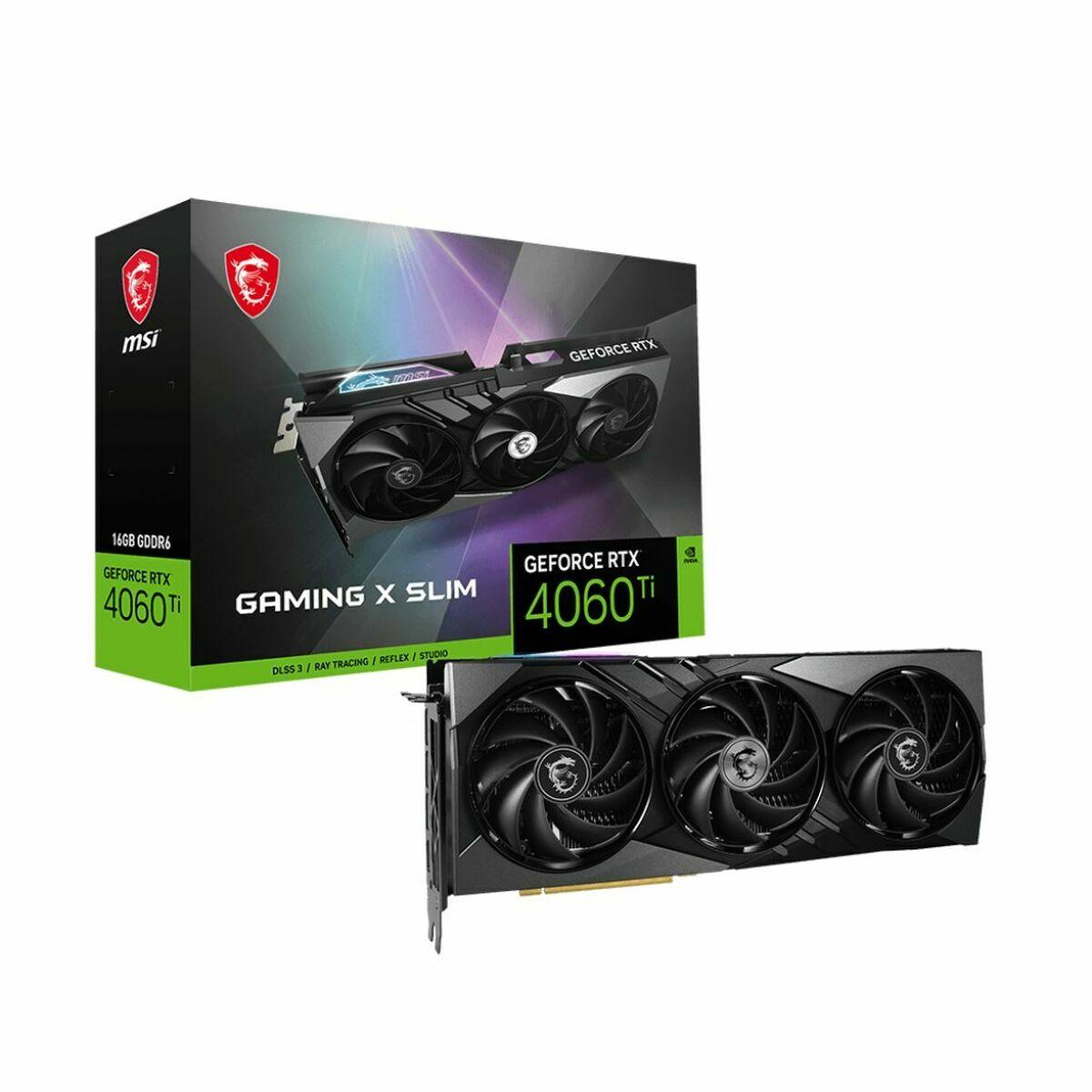 Grafikkort Msi Geforce Rtx 4060 Gaming Slim Geforce Rtx 4060 Gddr6