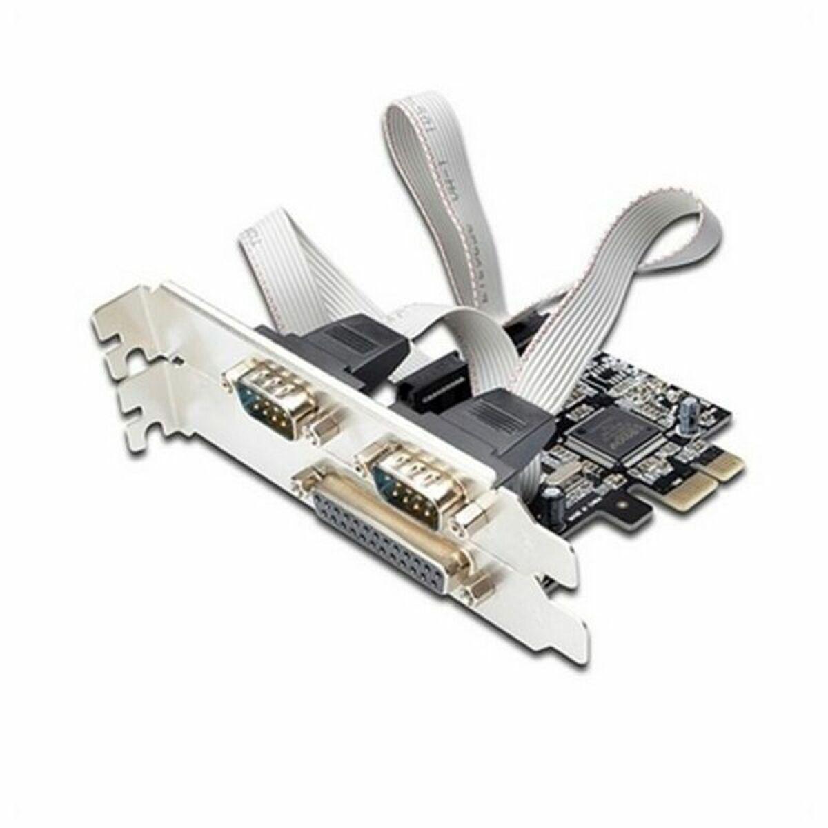 PCI Express kort Ewent - 2 porte, metal