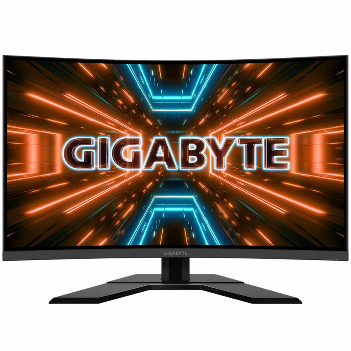 Skærm Gigabyte G32QC A-EK 31,5" 165 Hz 2K ELED