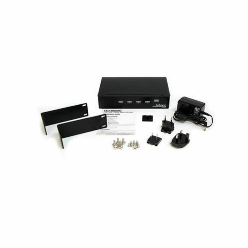 HDMI-kommutator Startech ST124HDMI2 Sort