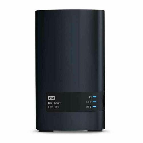 NAS-netværkslagring Western Digital WDBVBZ0000NCH-EESN Sort Marvell ARMADA 385 Gigabit Ethernet