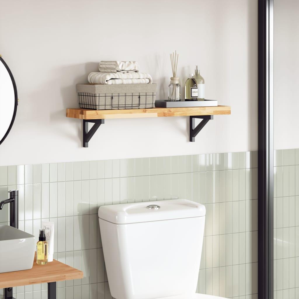 Bordplade 100x20x4 cm rektangulær massivt akacietræ billede