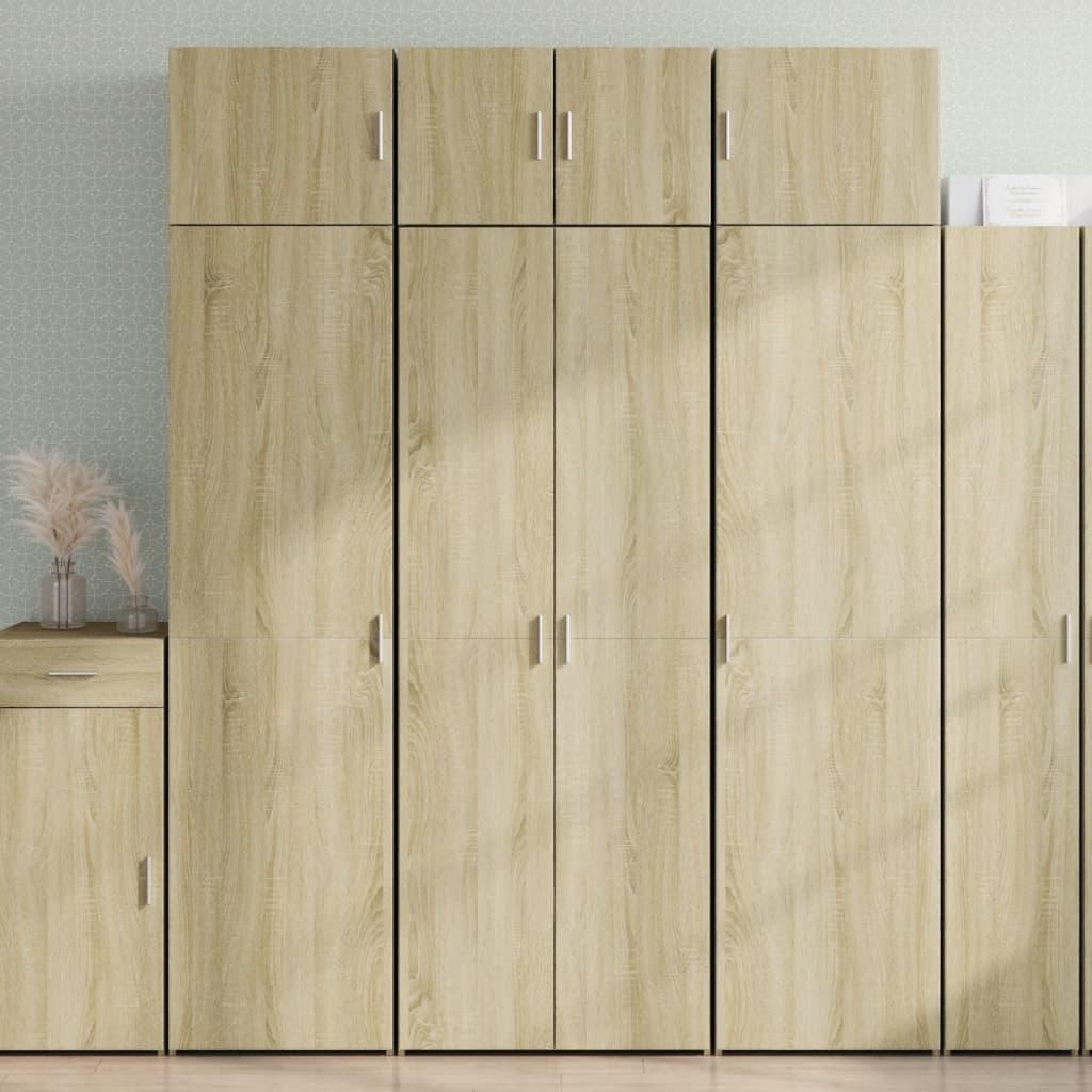Højskab 70 × 42,5 × 185 cm i konstrueret træ - sonoma-eg