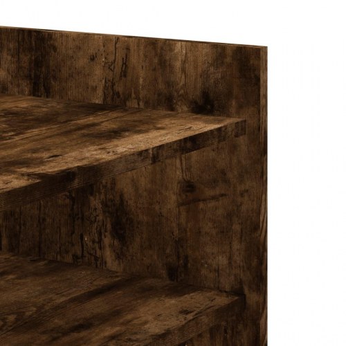 Sofabord 100 x 50 x 50 cm - røget egetræsfarve