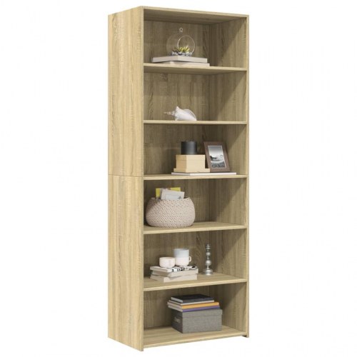 Reol 70 x 41 x 185 cm - sonoma-eg