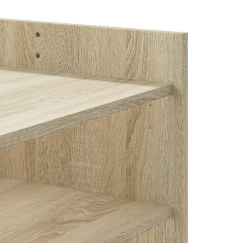 Sofabord 100 x 50 x 50 cm i konstrueret træ - sonoma-eg