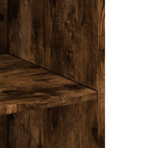 Reol 70 x 41 x 185 cm - røget egetræsfarve