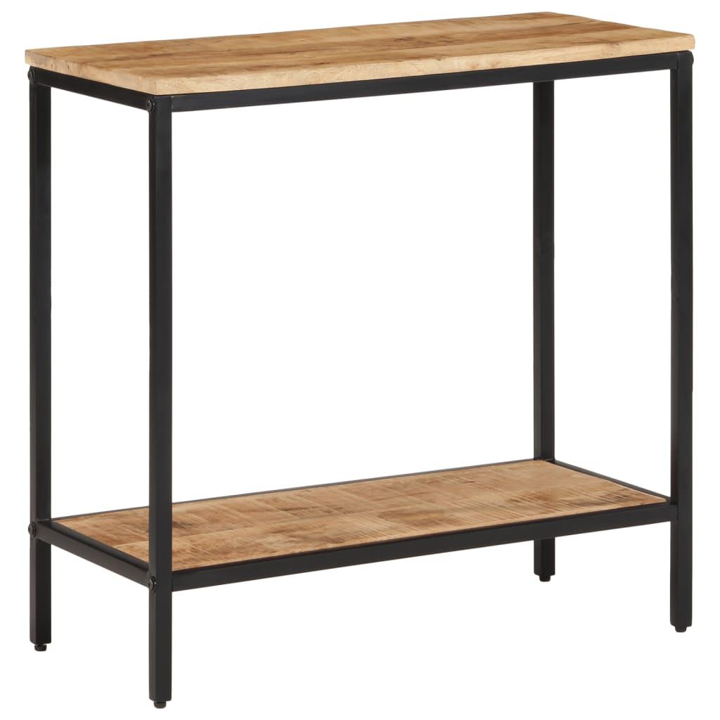 Konsolbord 70x35x70 Cm Massivt Ru Mangotræ