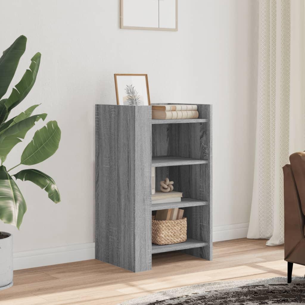 Skænk 45X35X75 Cm Konstrueret Træ Etræsfarve - 45 cm / Grå sonoma-eg
