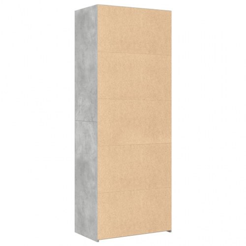 Reol 70 x 41 x 185 cm - betongrå