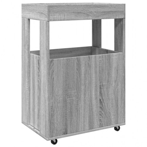 Barvogn 60 x 39,5 x 89 cm - grå sonoma-eg