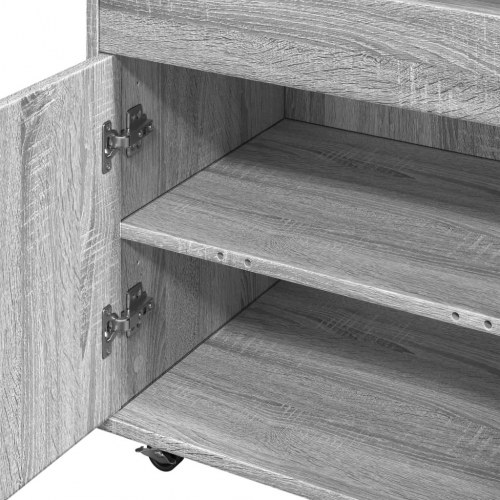 Barvogn 60 x 39,5 x 89 cm - grå sonoma-eg