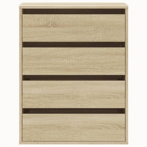 Kommode til hjørne 60 x 41 x 76 cm - sonoma-eg