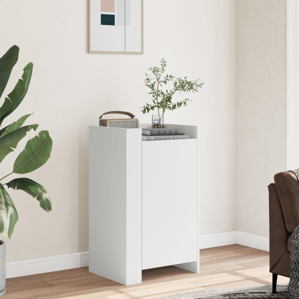 Skænk 45×35×75 cm i konstrueret træ - hvid