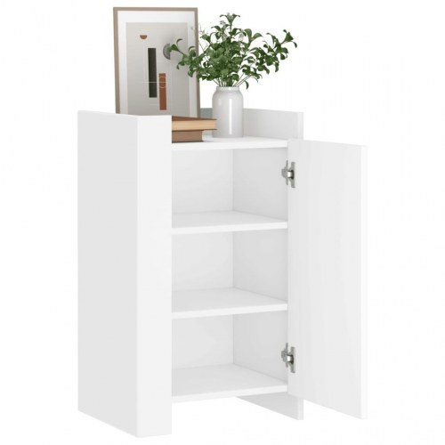 Skænk 45 x 35 x 75 cm i konstrueret træ - hvid