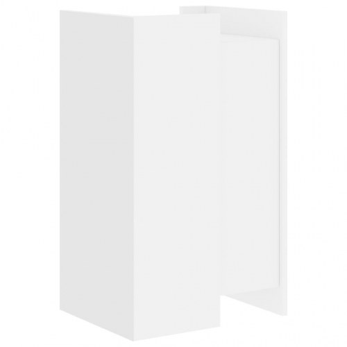 Skænk 45 x 35 x 75 cm i konstrueret træ - hvid