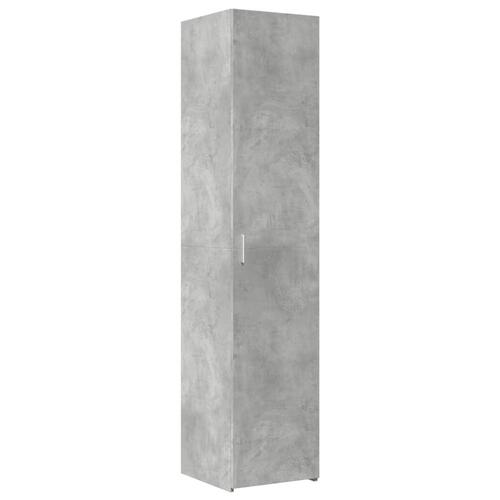 Højskab 40x42,5x185 cm konstrueret træ betongrå