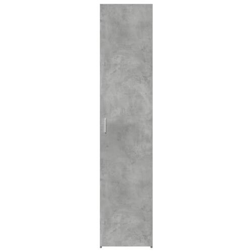 Højskab 40x42,5x185 cm konstrueret træ betongrå