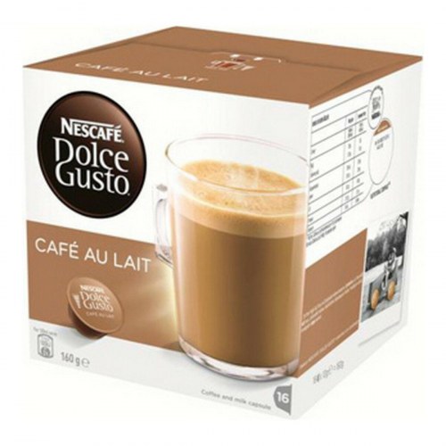 Kaffekapsler til Dolce Gusto - Nestlé Café au Lait (16 stk)