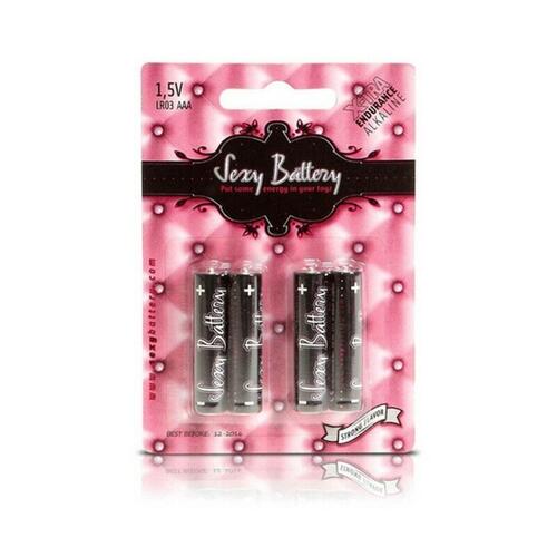 Alkalinebatterier AAA Sexy Battery 802219.0 (4 stk)