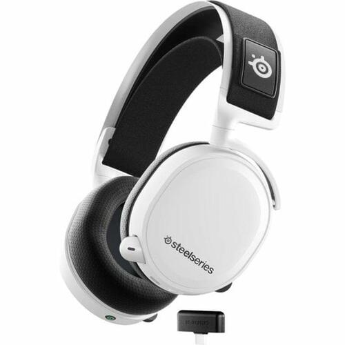 Hovedtelefoner med mikrofon SteelSeries Hvid