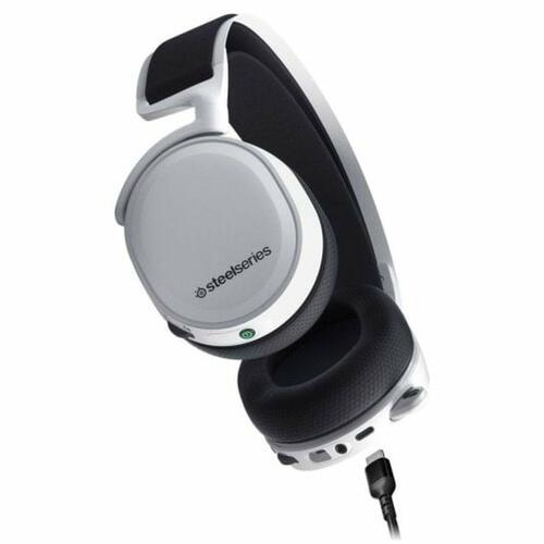 Hovedtelefoner med mikrofon SteelSeries Hvid