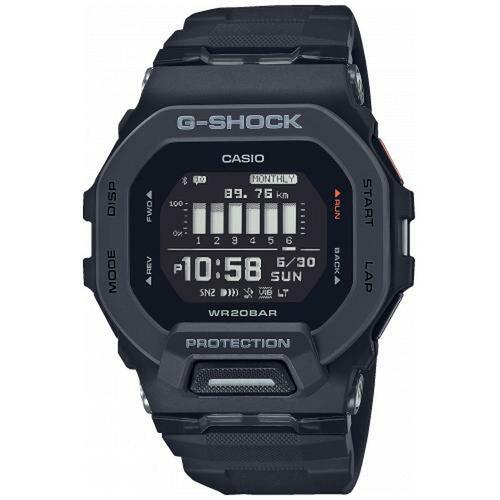Herreur Casio G-SQUAD STEP TRACKER BLUETOOTH® Sort (Ø 40 mm)