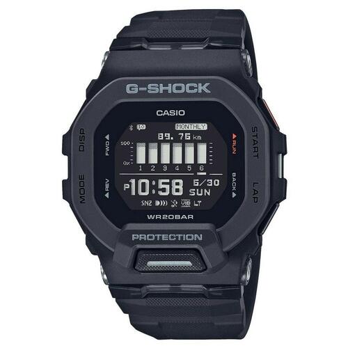 Herreur Casio G-SQUAD STEP TRACKER BLUETOOTH® Sort (Ø 40 mm)