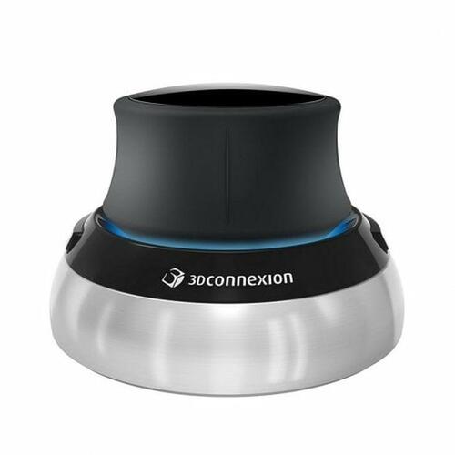 Mus 3Dconnexion med kabel - Sort/Grå (optisk)