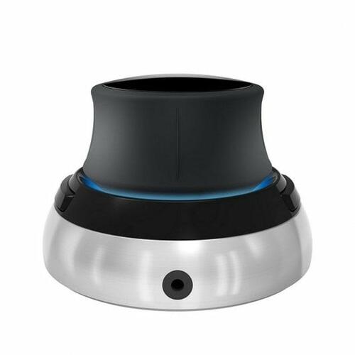 Mus 3Dconnexion med kabel - Sort/Grå (optisk)