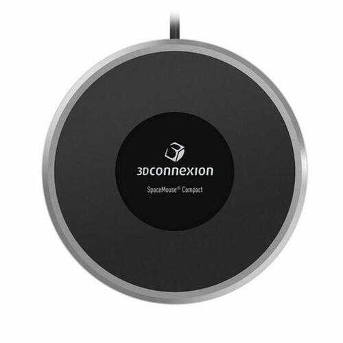 Mus 3Dconnexion med kabel - Sort/Grå (optisk)