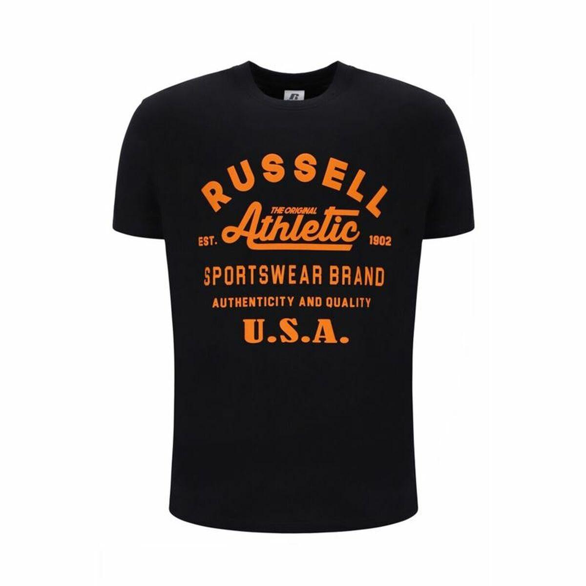 Kortærmet T Shirt Til Mænd Russell Athletic Amt A40231 M