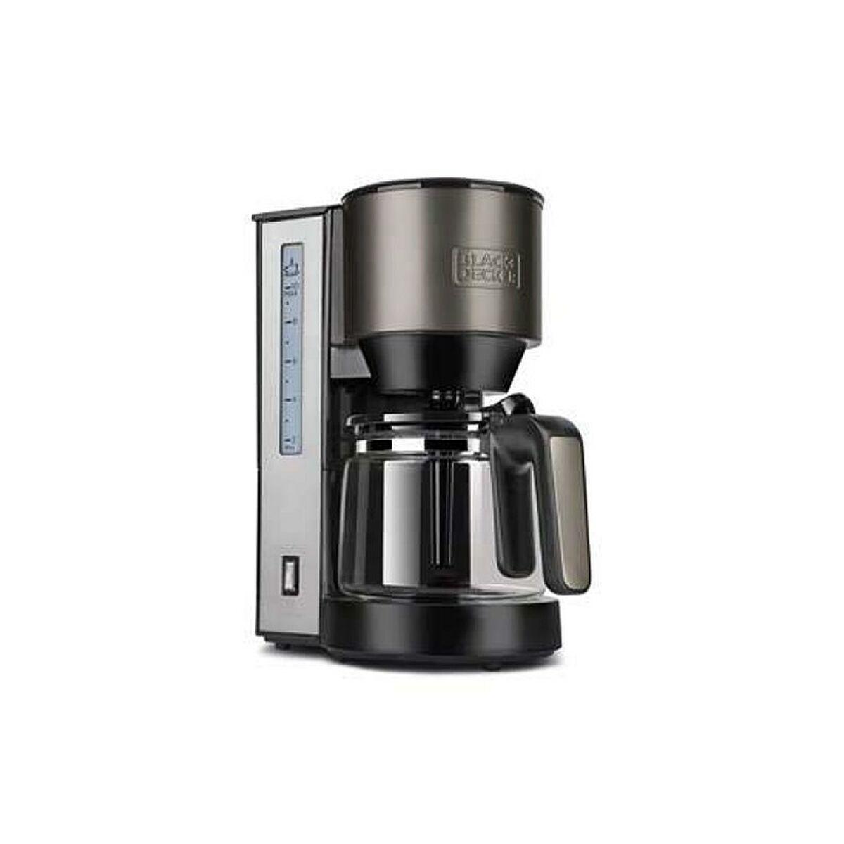 Superautomatisk Kaffemaskine Black & Decker Es9200030b Sort Sølvfarvet