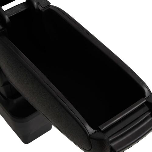 Armlæn til bil 13x34x(33-46) cm ABS sort