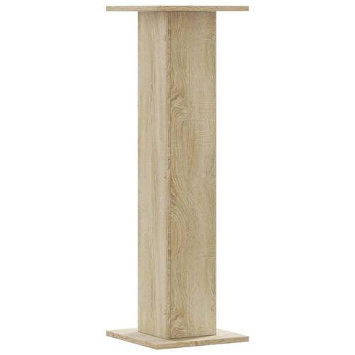 Højtalerstativer 2 stk. 30x30x95 cm konstrueret træ sonoma-eg