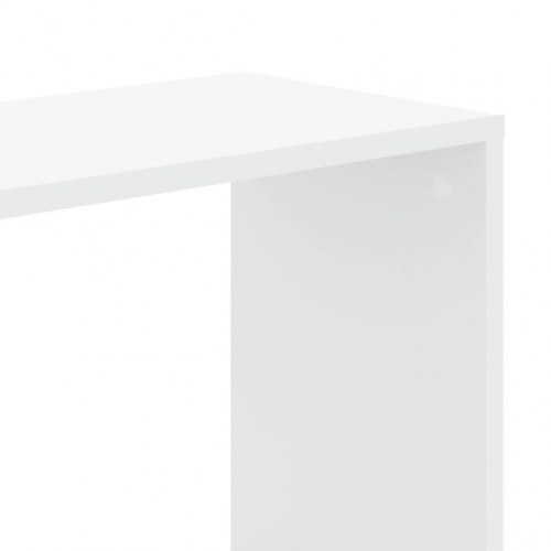 Bogreol med 5 hylder 45 x 23,5 x 162,5 cm - hvid